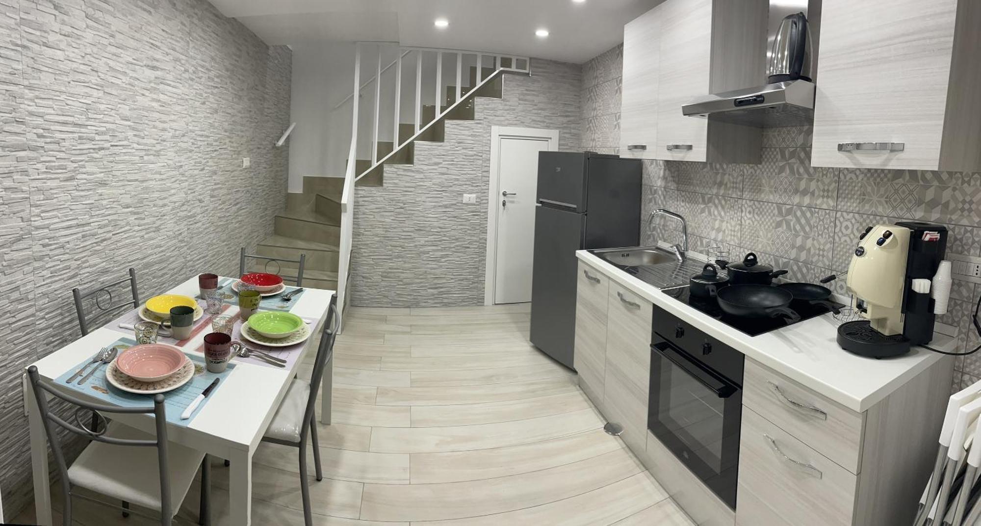 Metro Stazione-museo 500 M-appartamento Ed Elegante Dimora De Curtis Appartement